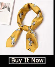Blooming Flowers Print Square Scarf