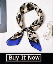 Blooming Flowers Print Square Scarf