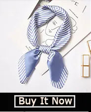 Blooming Flowers Print Square Scarf