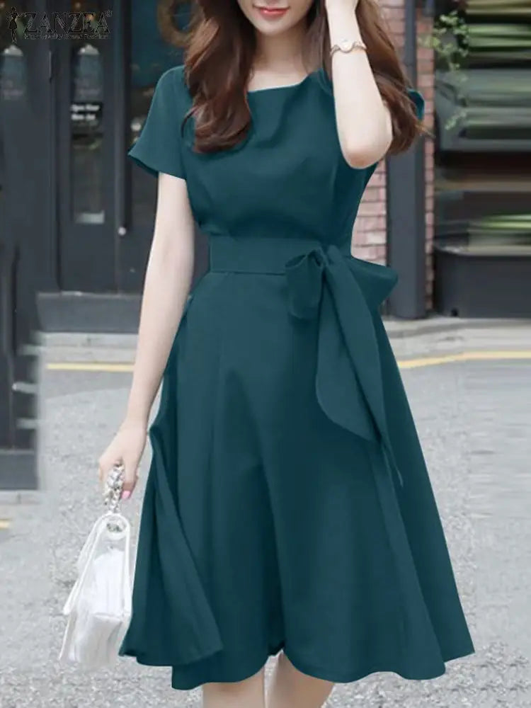 Women’s Solid Slim Mini Dress