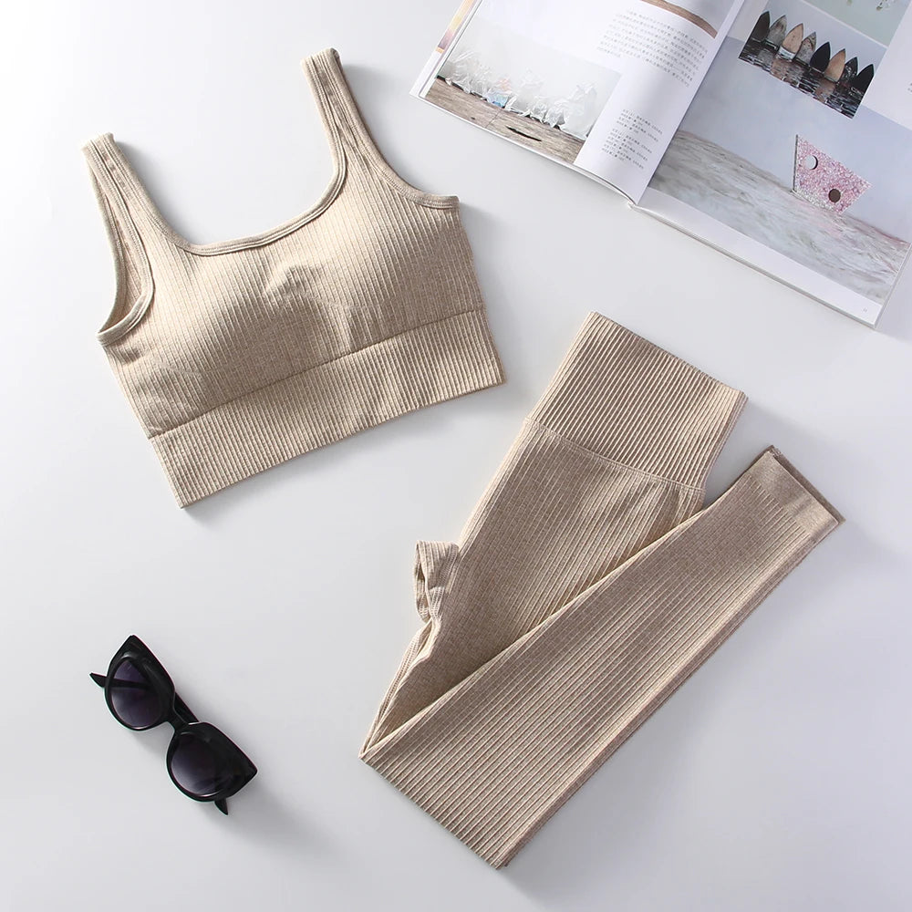 2-Piece High Waist Yoga Set