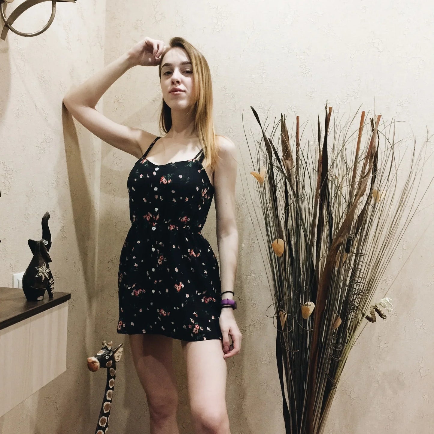 Sleeveless Floral Wide Leg Jumpsuit