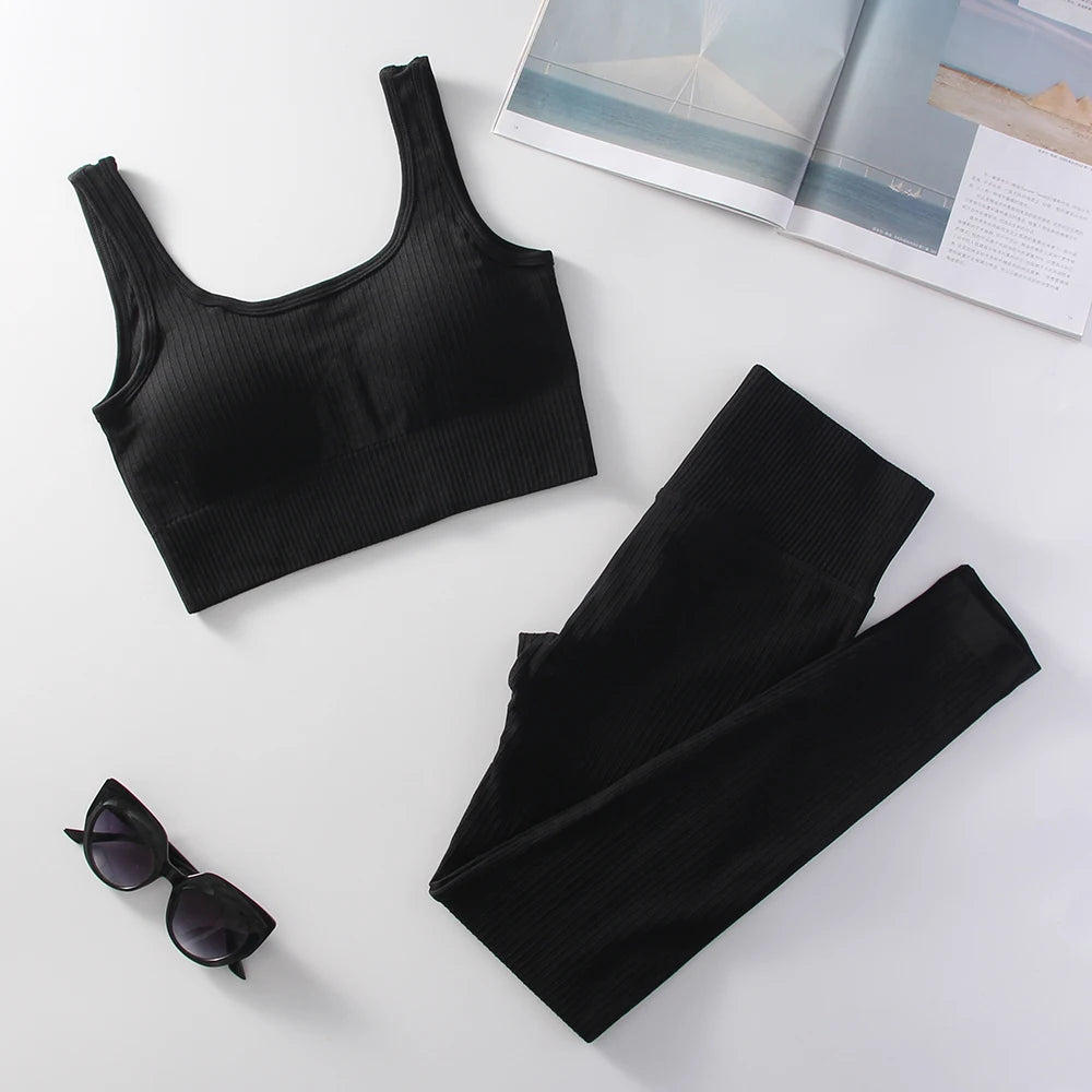2-Piece High Waist Yoga Set