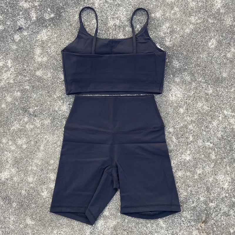 2-Piece Yoga Workout Shorts Set