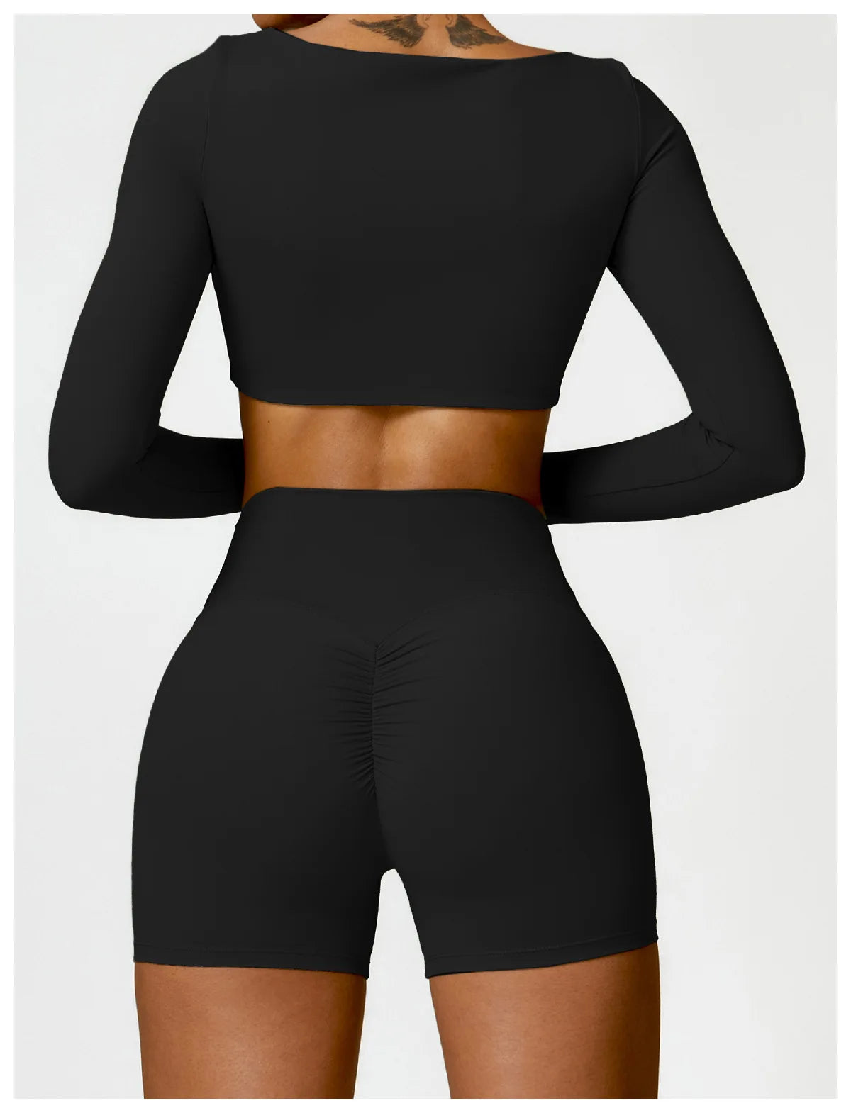 2-Piece Yoga Shorts Fitness Set