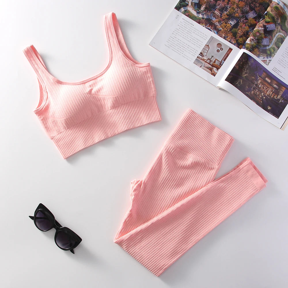 2-Piece High Waist Yoga Set