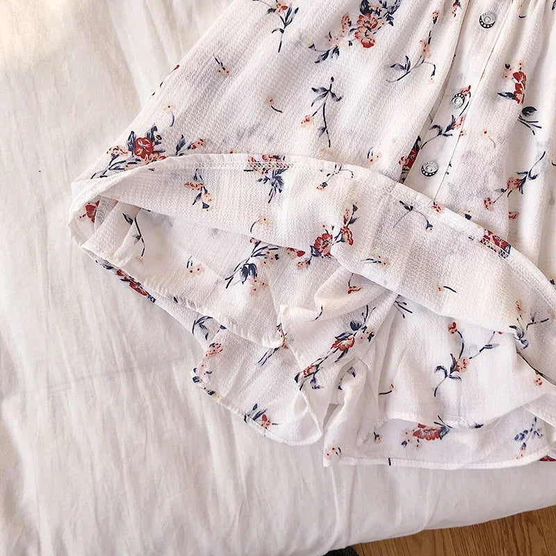 Sleeveless Floral Wide Leg Jumpsuit