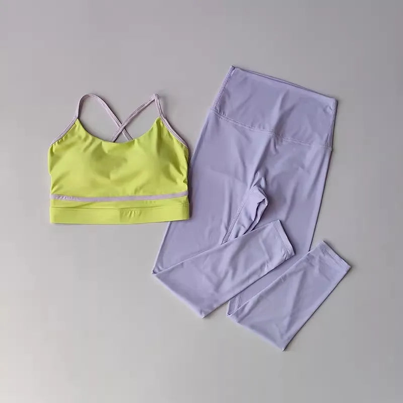 2-Piece High Waist Yoga Set