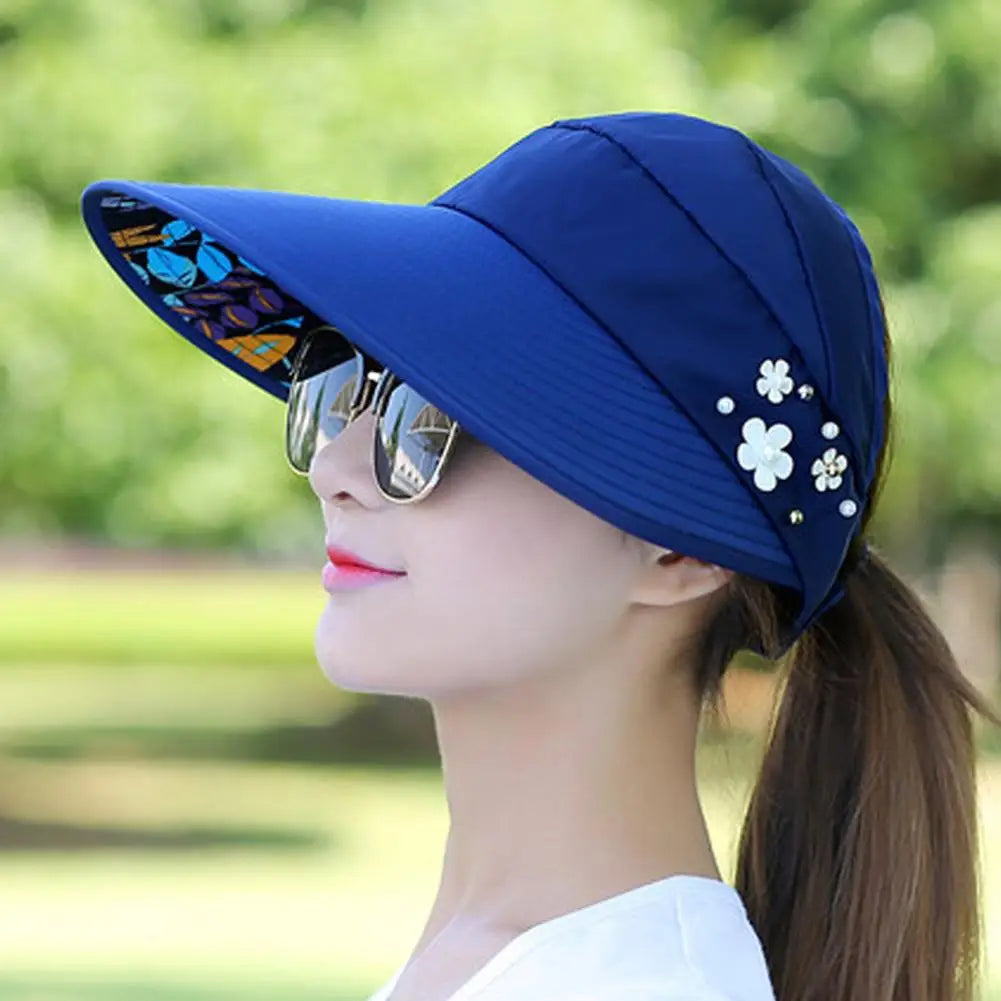 Foldable Wide Brim Sun Hat