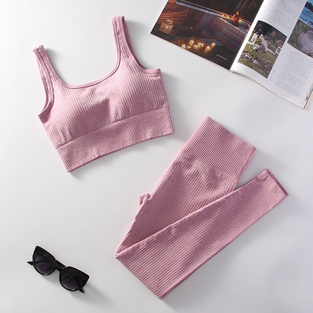 2-Piece High Waist Yoga Set