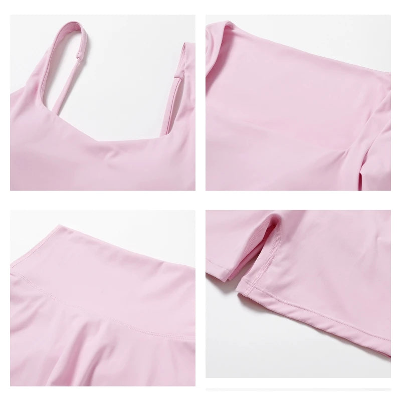 2-Piece Yoga Shorts Fitness Set