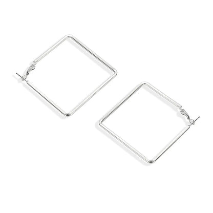 Oversize Geometric Hoop Earrings