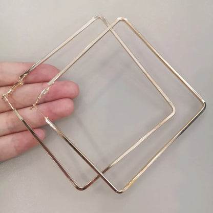 Oversize Geometric Hoop Earrings