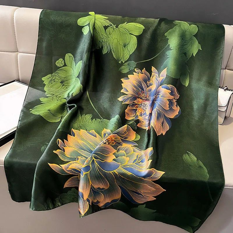 Luxury Polyester Spring Scarf