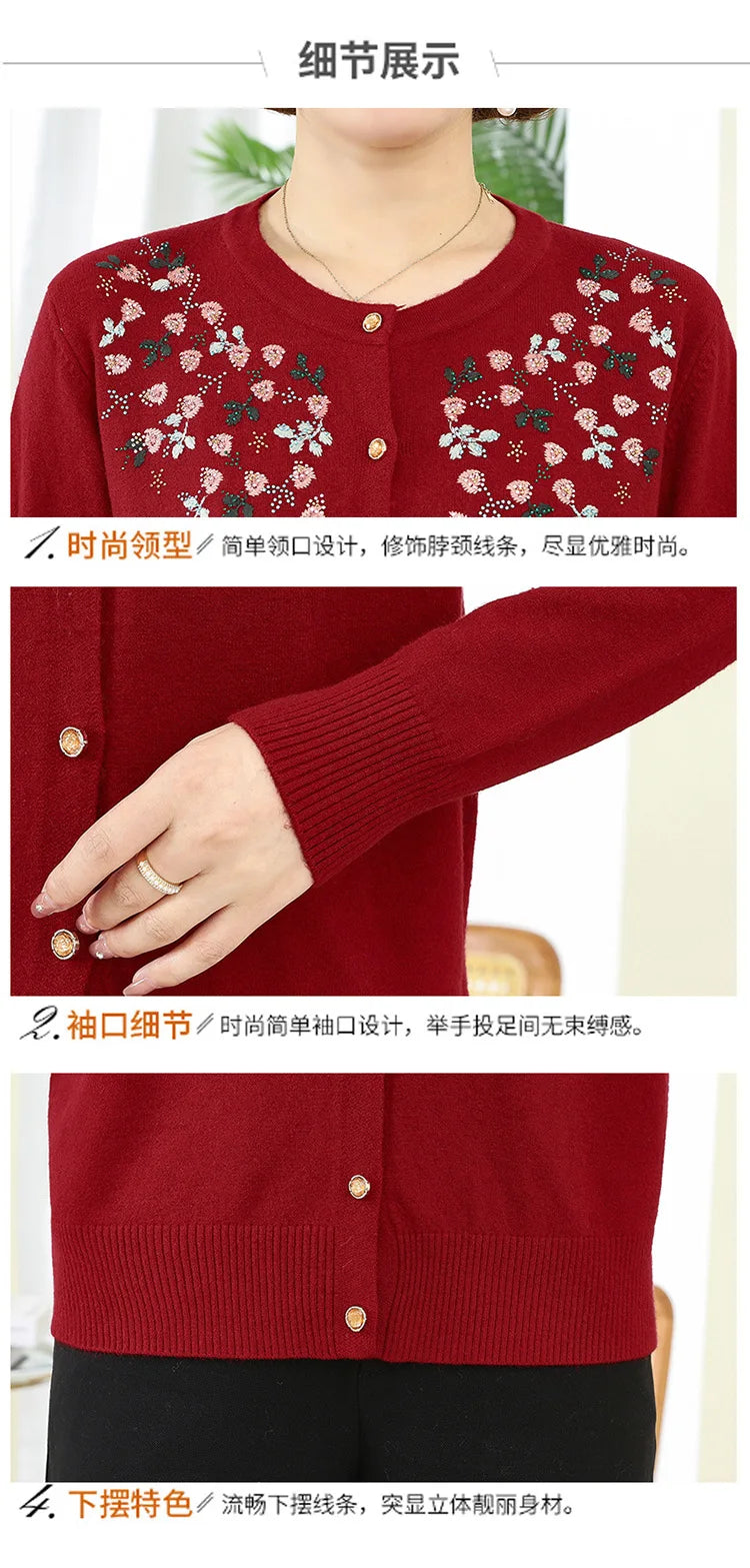 Autumn Winter Cardigan Sweater Coat