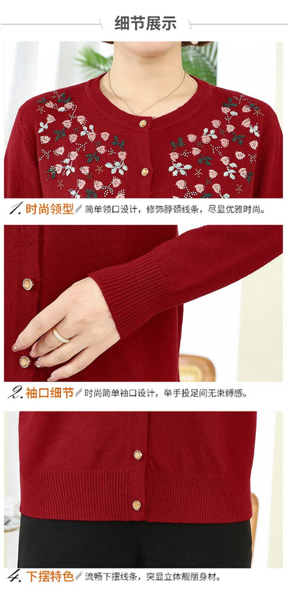 Autumn Winter Cardigan Sweater Coat