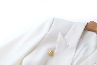Luxury Pocket Blazer with Belt