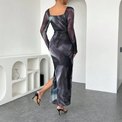 Slim Fit Off-Shoulder Midi Dress