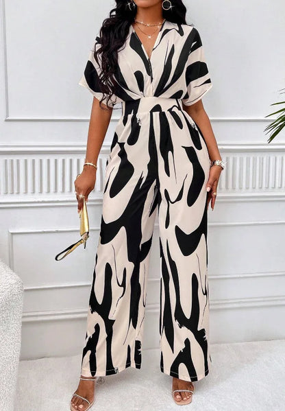 Sexy V-Neck Sleeveless Jumpsuit