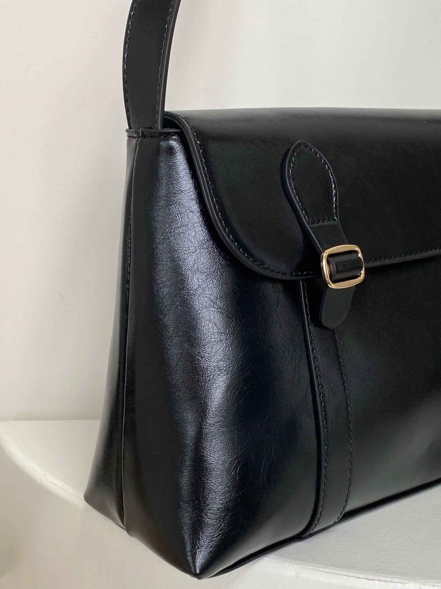 Vintage PU Leather Shoulder Bag