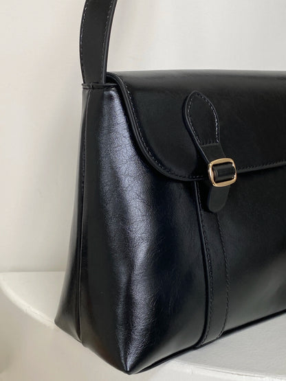 Vintage PU Leather Shoulder Bag