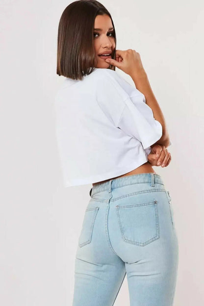 Cotton Yoga & Fitness Crop Top