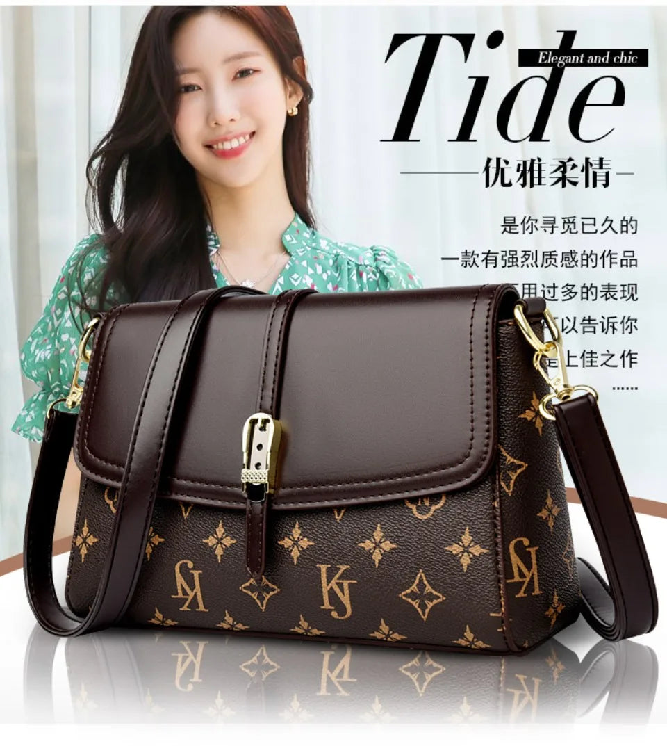 Luxury PU Leather Crossbody Bag