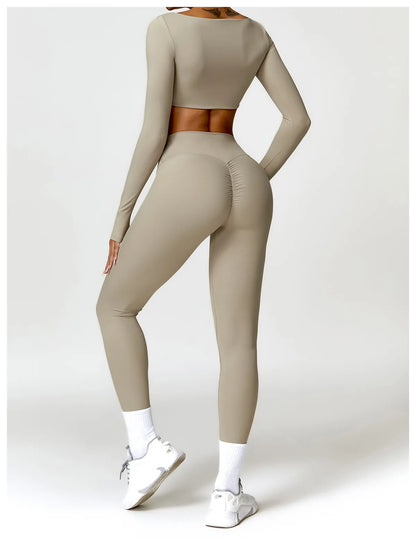 2-Piece Yoga Shorts Fitness Set