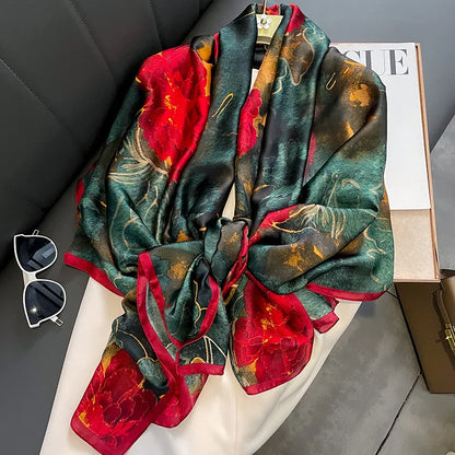 Luxury Polyester Spring Scarf