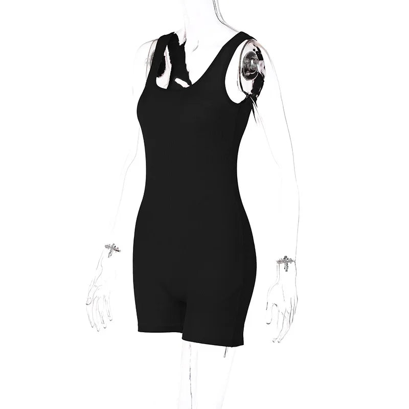 Dulzura Sleeveless Bodycon Romper