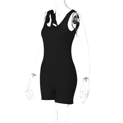 Dulzura Sleeveless Bodycon Romper