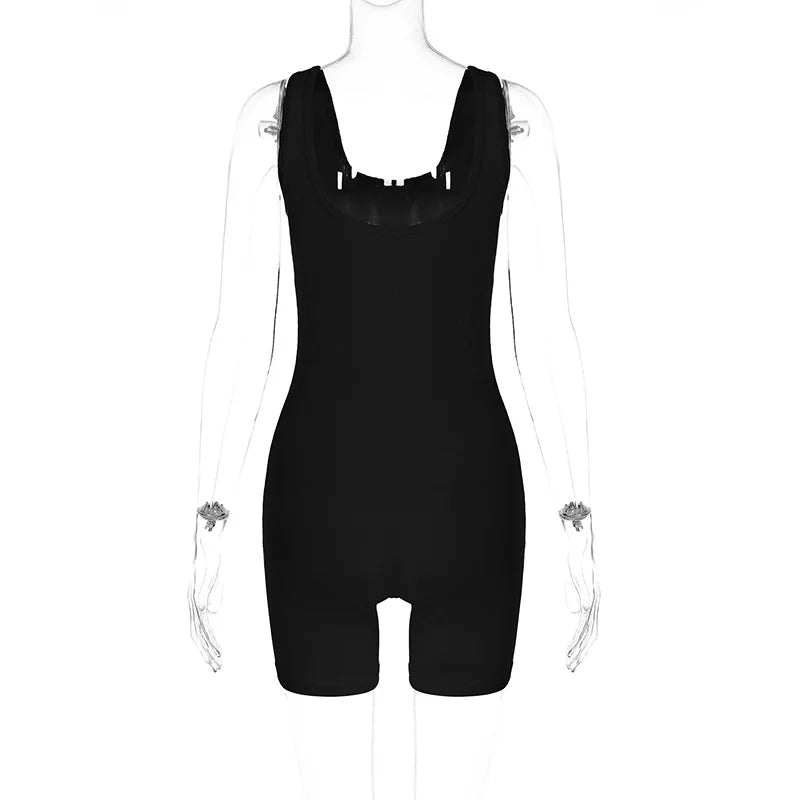 Dulzura Sleeveless Bodycon Romper