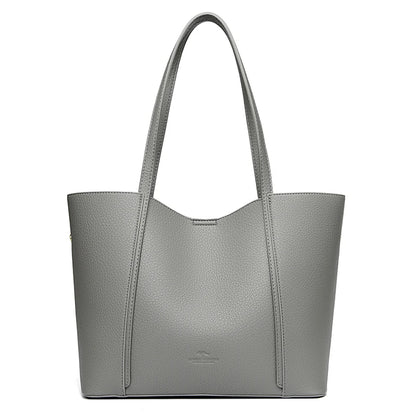 Luxury Leather Shoulder Tote Bag