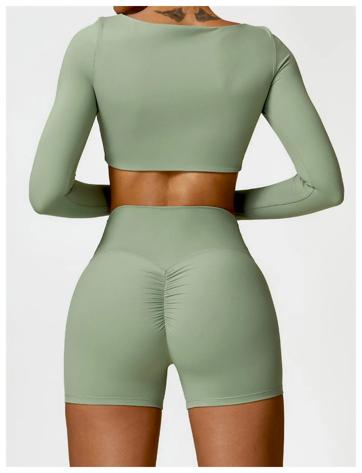 2-Piece Yoga Shorts Fitness Set