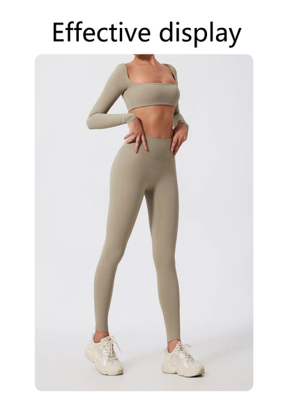 2PCS Quick-Drying Gym Set