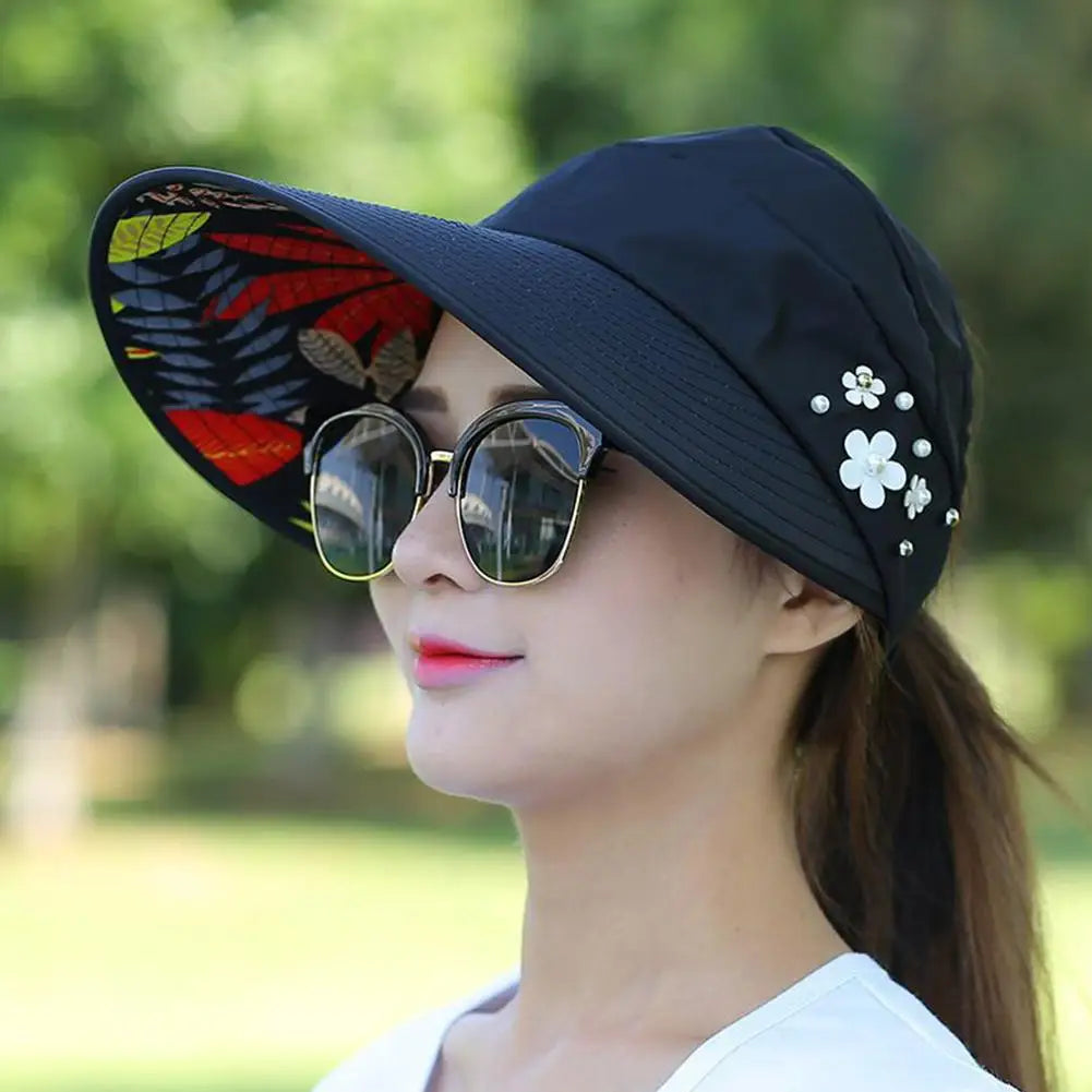 Foldable Wide Brim Sun Hat