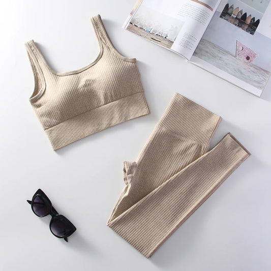 2-Piece High Waist Yoga Set