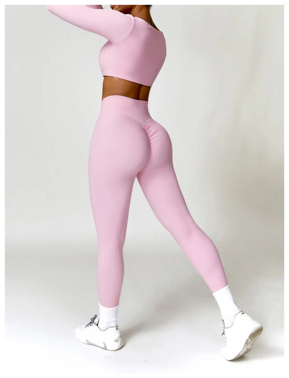2-Piece Yoga Shorts Fitness Set