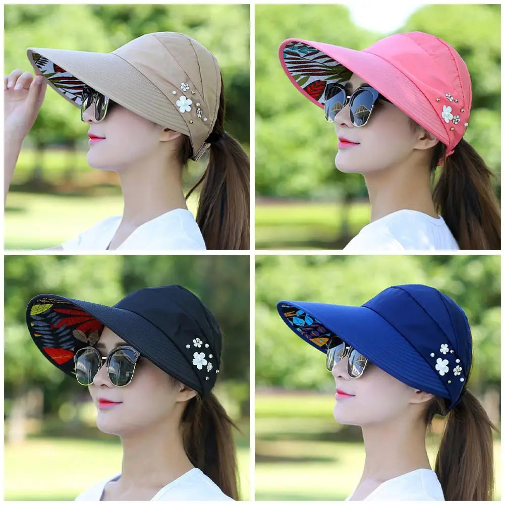 Foldable Wide Brim Sun Hat