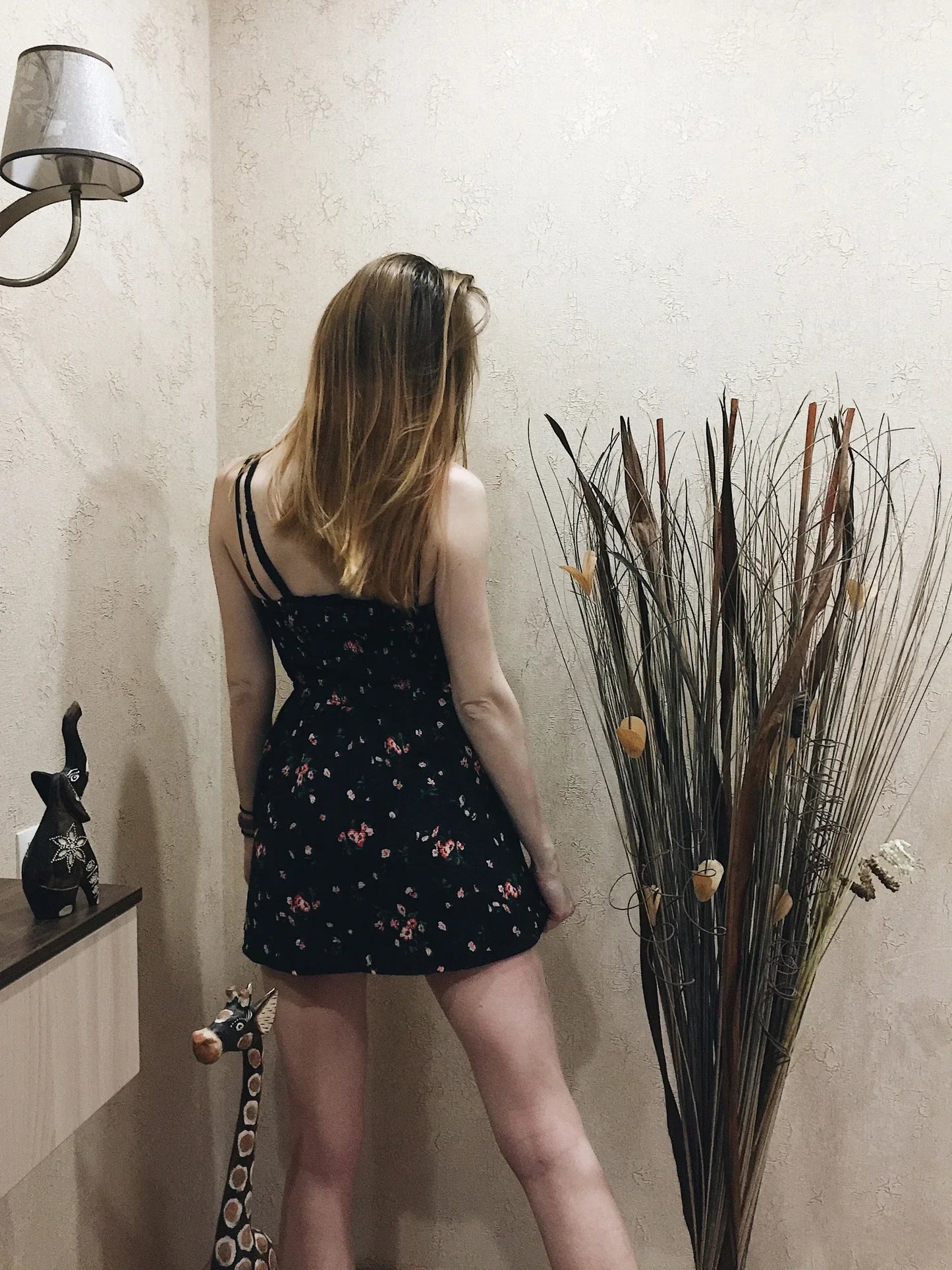Sleeveless Floral Wide Leg Jumpsuit