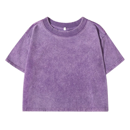 Slim Fit Washed Cotton T-Shirt