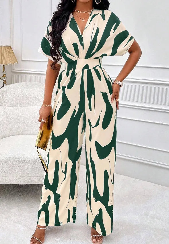 Sexy V-Neck Sleeveless Jumpsuit
