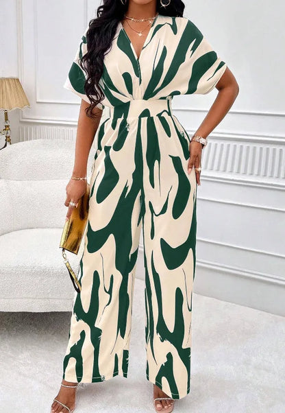 Sexy V-Neck Sleeveless Jumpsuit