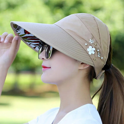 Foldable Wide Brim Sun Hat
