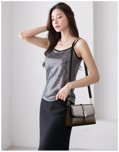 Luxury PU Leather Crossbody Bag