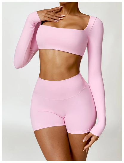 2PCS Quick-Drying Gym Set