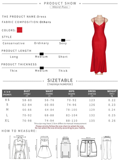 Backless V-Neck Mermaid Maxi Dress