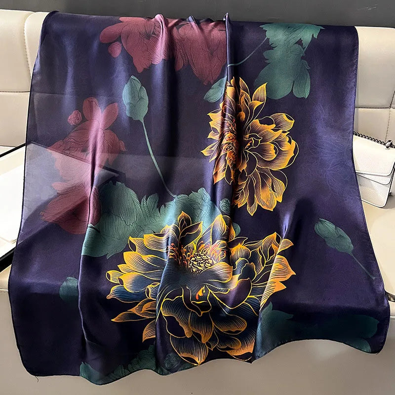 Luxury Polyester Spring Scarf