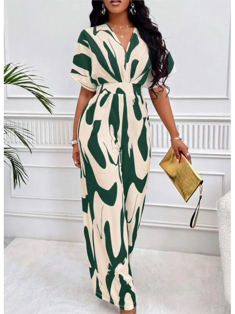 Sexy V-Neck Sleeveless Jumpsuit