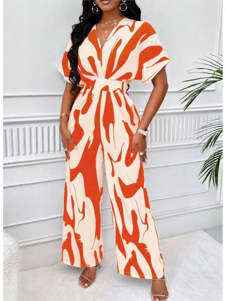 Sexy V-Neck Sleeveless Jumpsuit